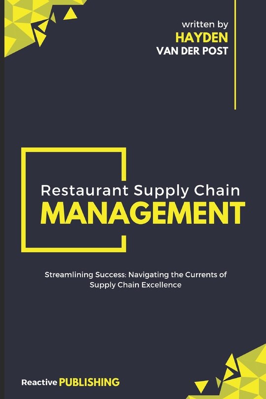 Front cover_Restaurant Supply Chain Management