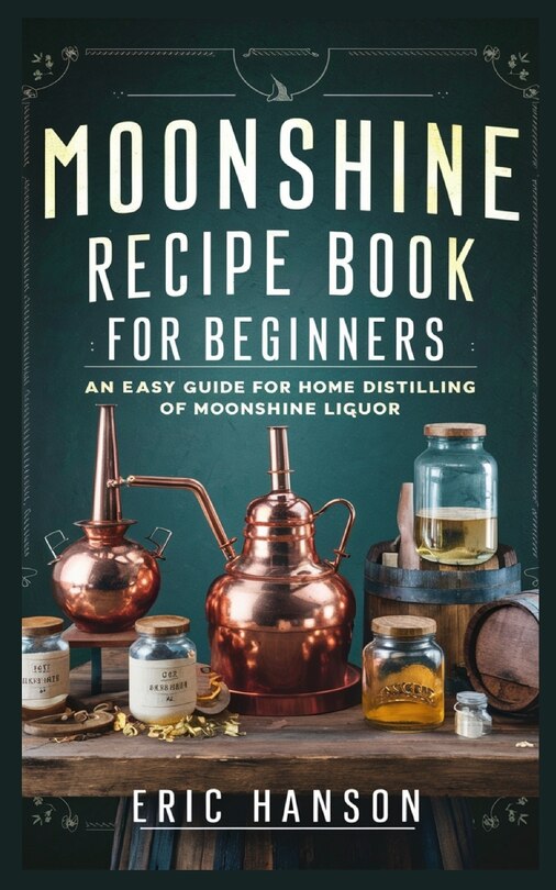 Moonshine Recipe Book for Beginners: An Easy Guide for Home Distilling of Moonshine Liquor