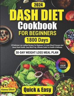 Couverture_Dash Diet Cookbook For Beginners