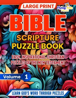 Front cover_Bible Scripture Puzzles Book