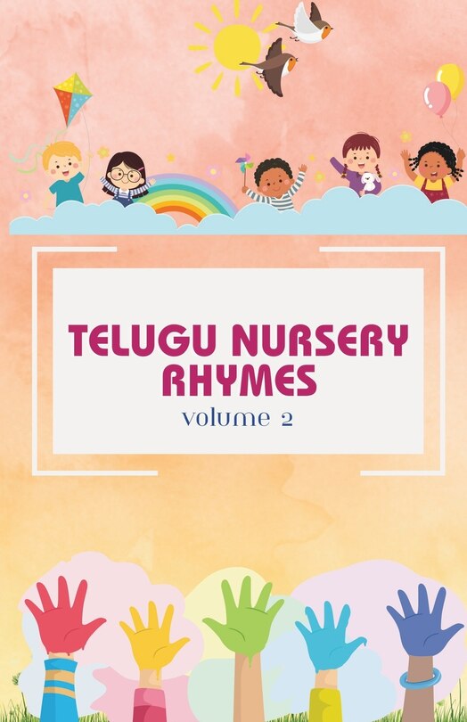 Front cover_Telugu Nursery Rhymes and Activity Book for Babies and Toddlers - Echoes of Telugu Tradition