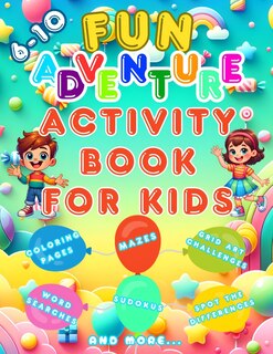Couverture_Fun Adventure Activity Book For Kids