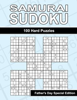 Couverture_Samurai Sudoku - 100 Hard Puzzles for Dad's Ultimate Sudoku Mastery - Father's Day Special Edition