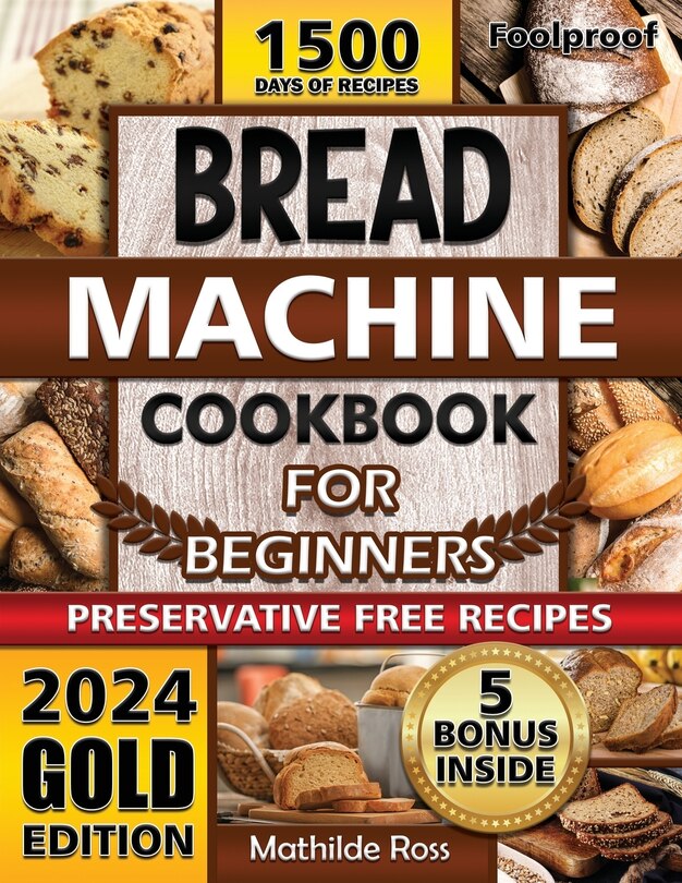 Front cover_Foolproof Bread Machine Cookbook for Beginners
