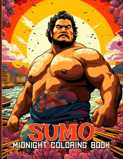 Front cover_Sumo Midnight Coloring Book