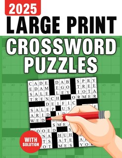 Couverture_Large Print Crossword Puzzles