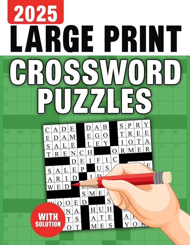 Couverture_Large Print Crossword Puzzles