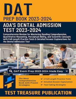 Front cover_DAT Prep Book 2023-2024