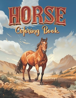 Couverture_Horse Coloring Book