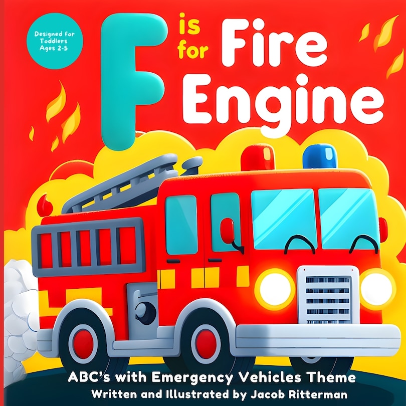 Front cover_F is for Fire Engine