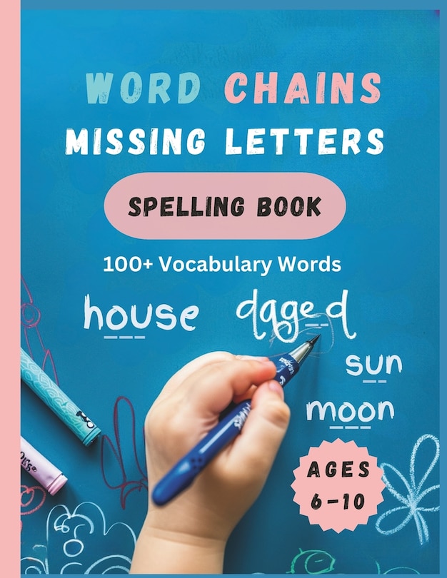 Couverture_Word Chains Missing Letters Spelling Book