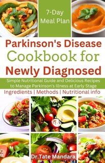 Front cover_Parkinson's Disease Cookbook For Newly Diagnosed
