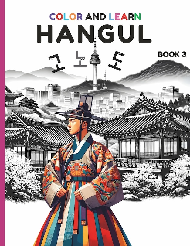 Couverture_Color and learn Hangul Book 3