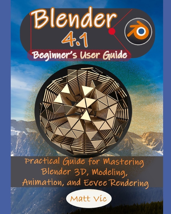 Front cover_Blender 4.1 Beginner's User Guide