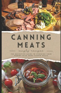 Couverture_Canning Meats book for beginners