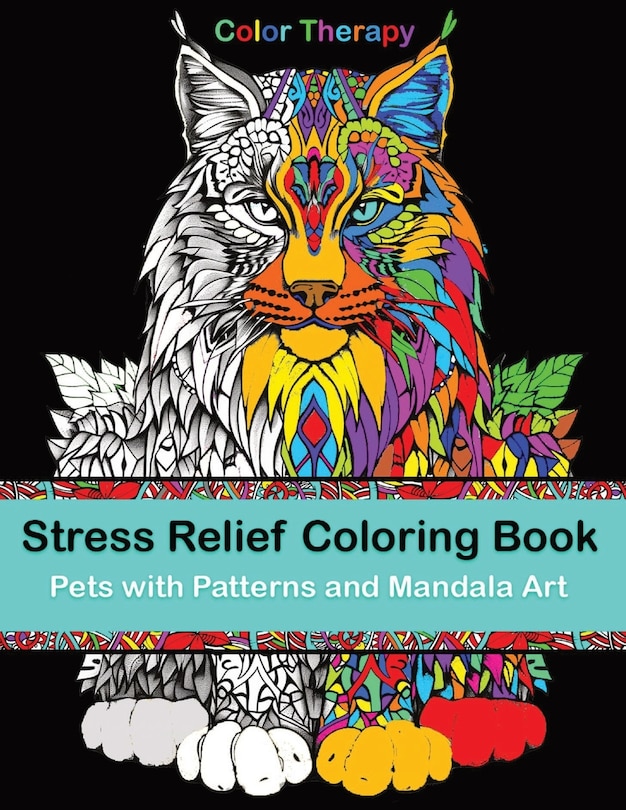 Couverture_Stress Relief Coloring Book