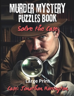Front cover_Murder Mystery Puzzles Book