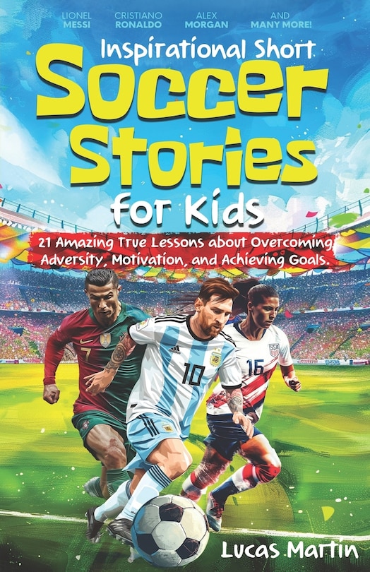 Front cover_Inspirational Short Soccer Book For Kids