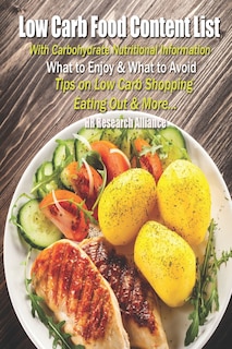 Front cover_Low Carb Food Content List - With Carbohydrate Nutritional Information