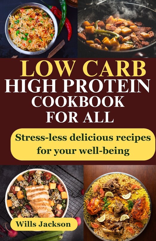 Front cover_Low Carb High Protein Cookbook For All