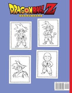 Couverture_dragon ball z coloring book for kids