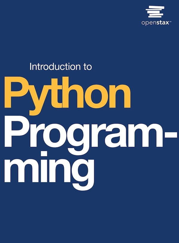 Couverture_Introduction to Python Programming