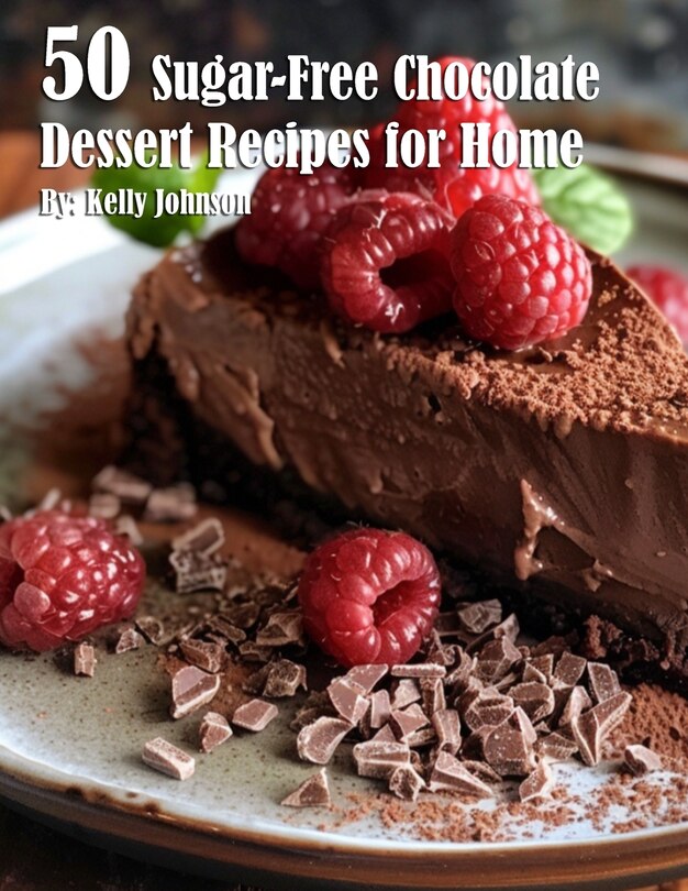 Front cover_50 Sugar-Free Chocolate Dessert Recipes for Home
