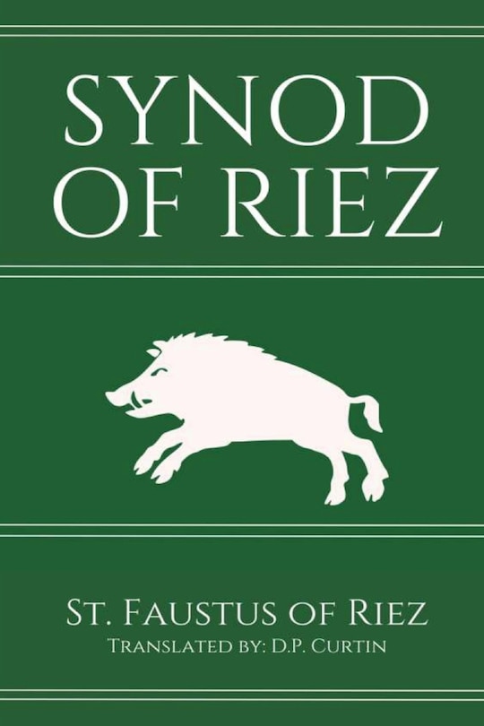 Front cover_Synod of Riez