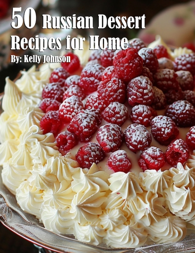 Front cover_50 Russian Dessert Recipes for Home