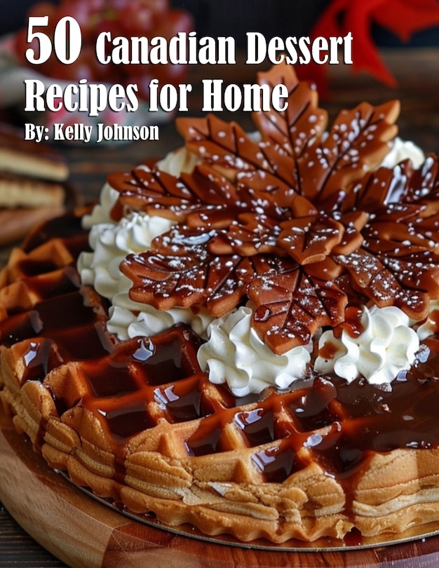 Front cover_50 Canadian Dessert Recipes for Home