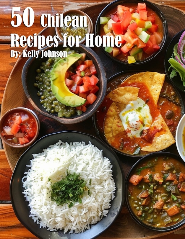 Front cover_50 Chilean Dinner Recipes for Home