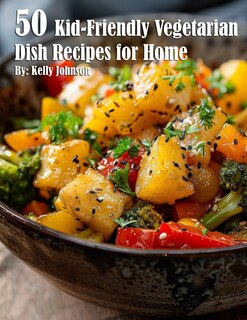 Front cover_50 Kid-Friendly Vegetarian Dish Recipes for Home