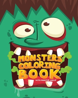 Couverture_Monsters Coloring Book (With Monster Jokes!)