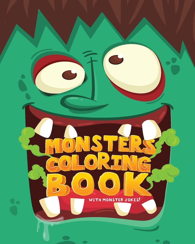 Couverture_Monsters Coloring Book (With Monster Jokes!)