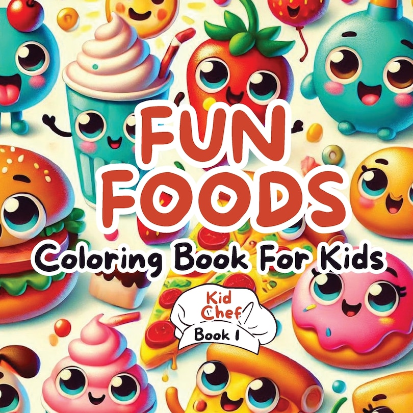 Couverture_Fun Foods Coloring Book for Kids