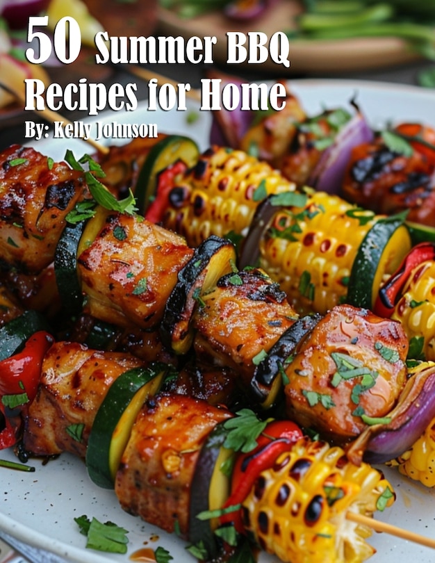 Front cover_50 Summer BBQ Recipes for Home