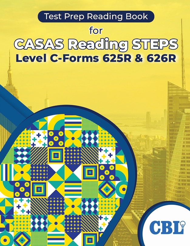 Front cover_Test Prep Reading Book for CASAS Reading STEPS Level C-Forms 625R and 626R
