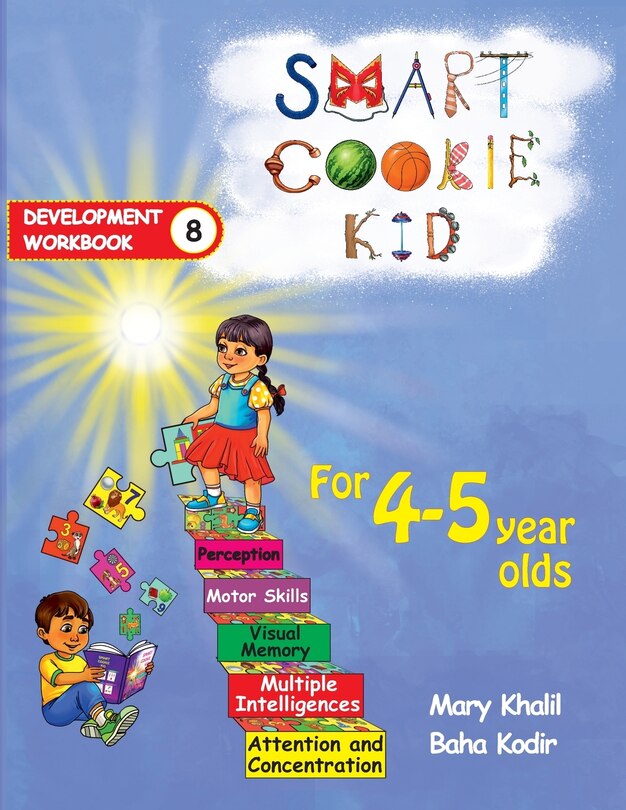 Couverture_Smart Cookie Kid For 4-5 Year Olds Educational Development Workbook 8