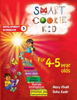 Front cover_Smart Cookie Kid For 4-5 Year Olds Educational Development Workbook 5