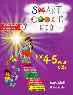 Front cover_Smart Cookie Kid For 4-5 Year Olds Educational Development Workbook 7