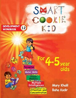 Couverture_Smart Cookie Kid For 4-5 Year Olds Educational Development Workbook 12