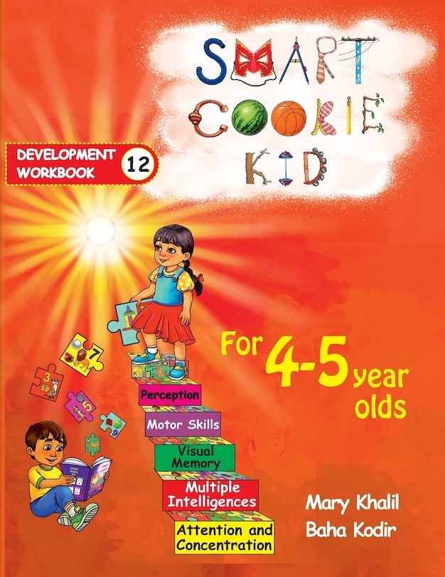 Couverture_Smart Cookie Kid For 4-5 Year Olds Educational Development Workbook 12