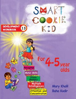 Front cover_Smart Cookie Kid For 4-5 Year Olds Educational Development Workbook 13
