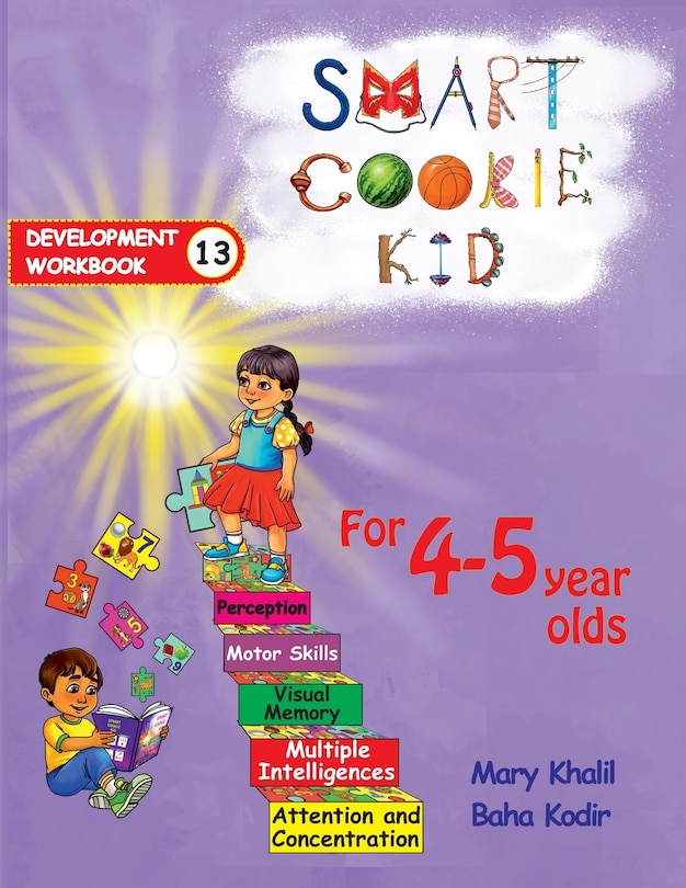 Front cover_Smart Cookie Kid For 4-5 Year Olds Educational Development Workbook 13