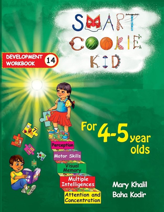 Front cover_Smart Cookie Kid For 4-5 Year Olds Educational Development Workbook 14