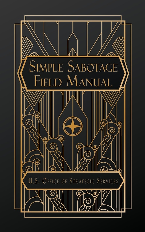 Front cover_Simple Sabotage Field Manual