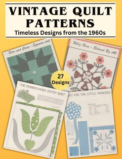 Front cover_Vintage Quilt Patterns
