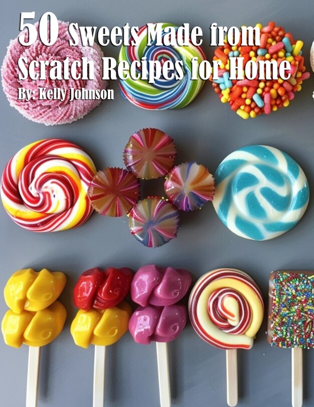 Front cover_50 Sweets Made from Scratch Recipes for Home