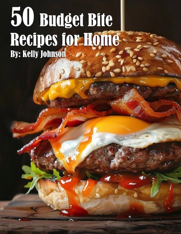 Front cover_50 Budget Bite Recipes for Home