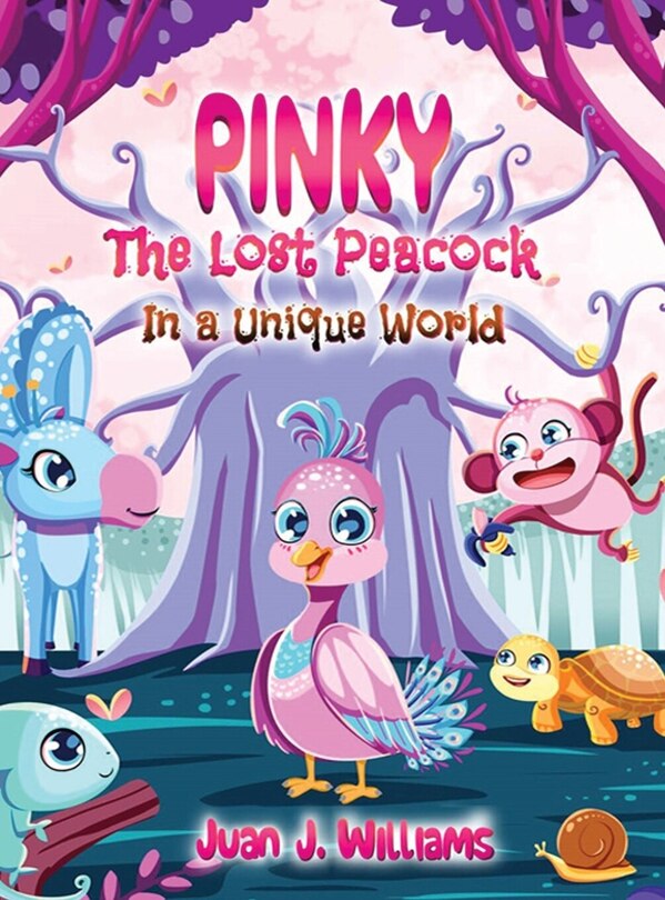 Front cover_Pinky The Lost Peacock In A Unique World